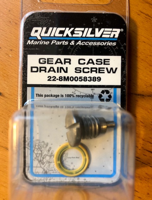 Växelhusoljeplugg Mercury