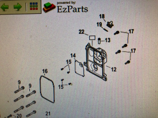 Oljepåfyllningsplugg Mercury