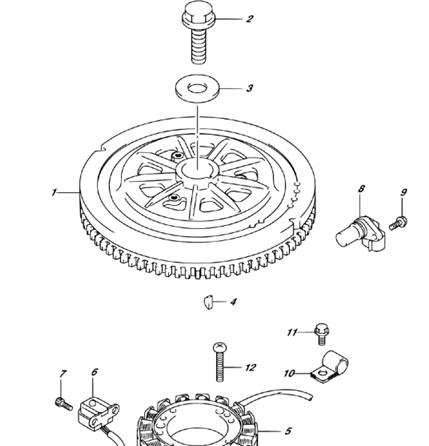 O-ring sensor Suzuki