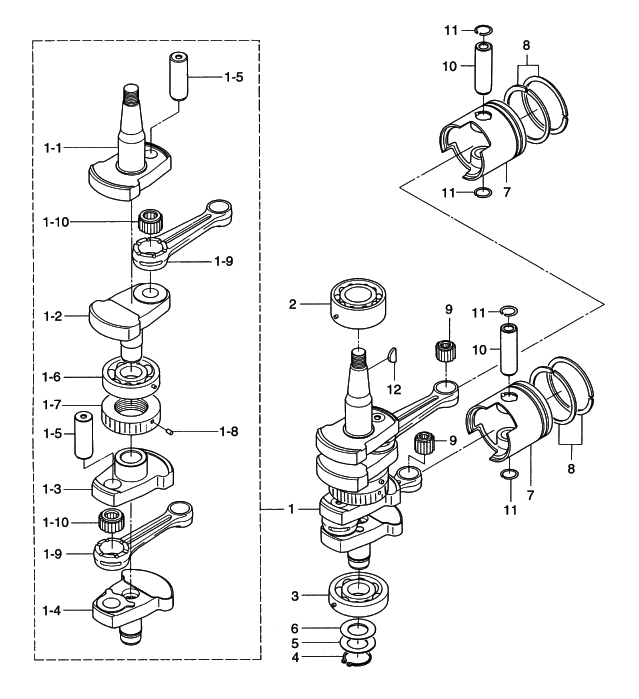 Bricka vevaxel Mercury