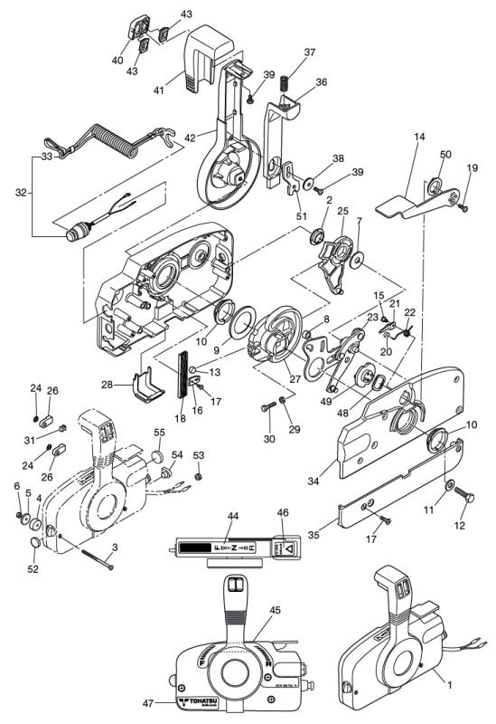 Roller reglage Tohatsu