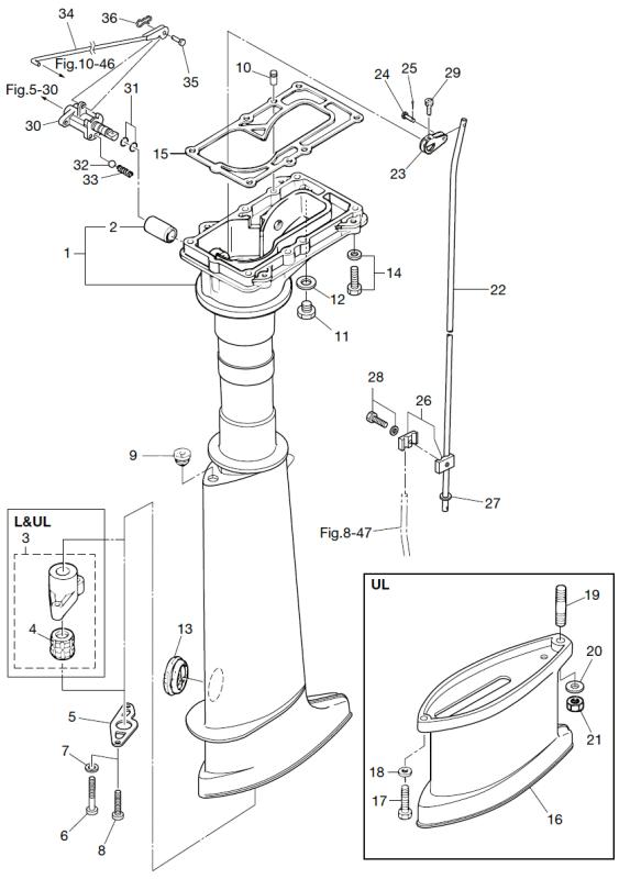 Gummitätning rigg Mercury