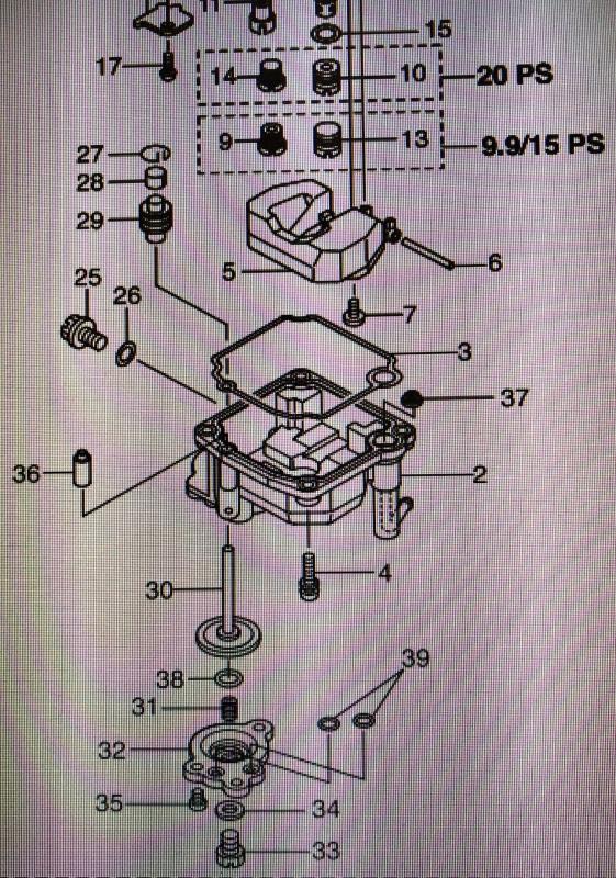 Tätning förgasare Mercury
