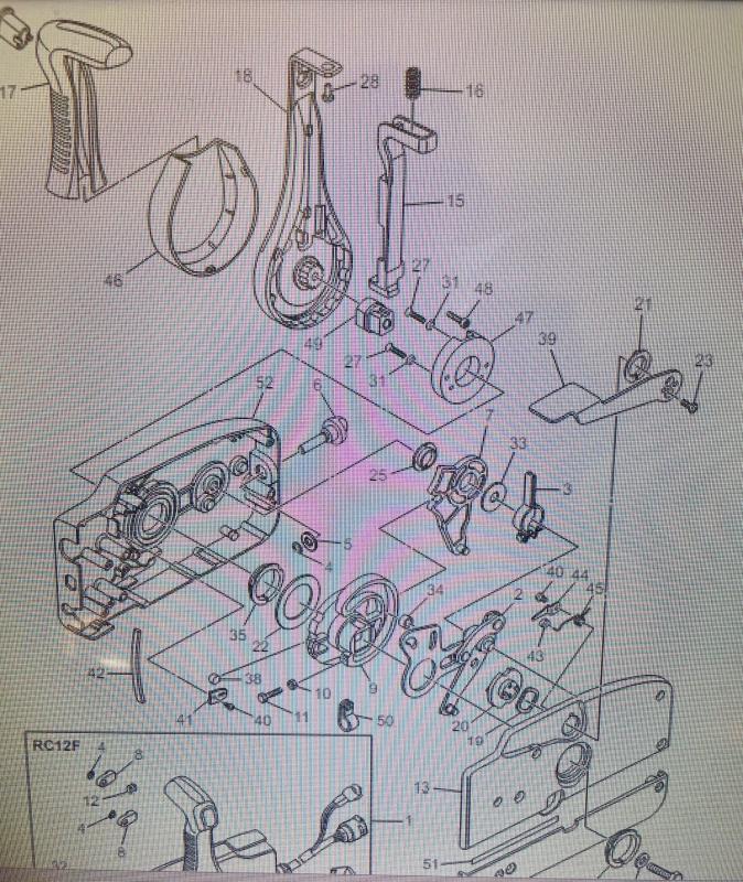 Justerskruv reglage Tohatsu