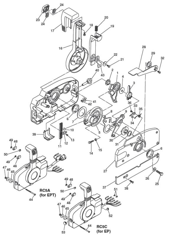 Friktionsarm Tohatsu