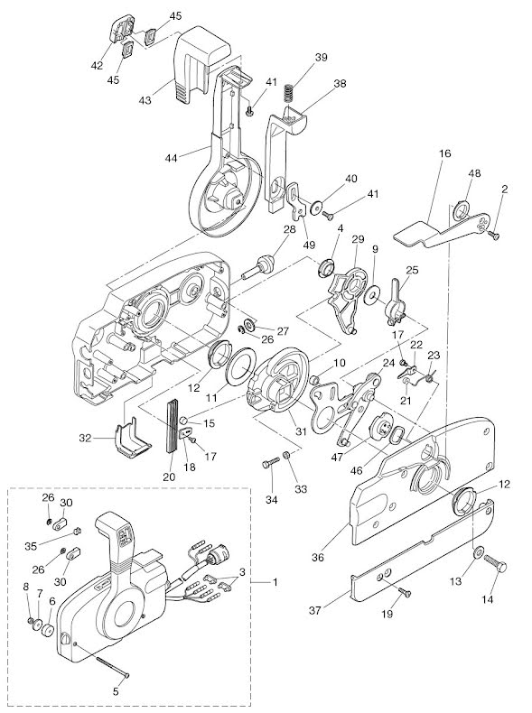 Roller reglage Tohatsu