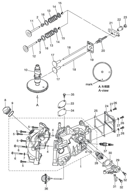 Packning vevhusventilation Mercury