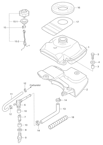 Tätning tanklock Tohatsu