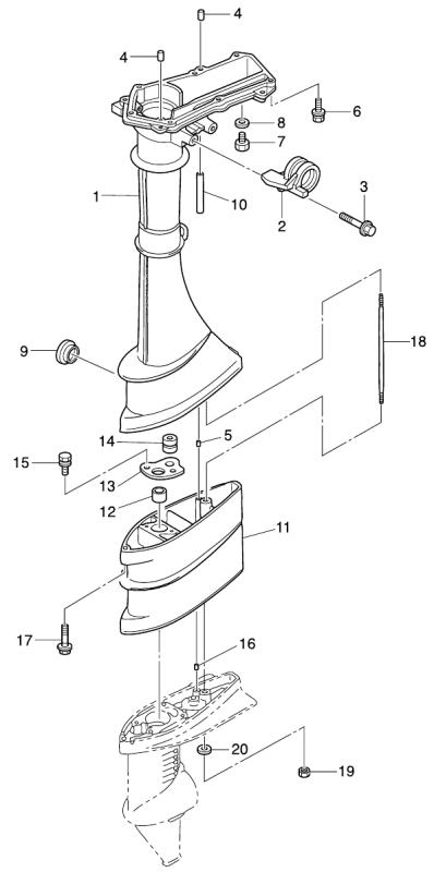 Fäste styrning Mercury