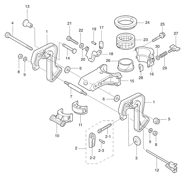 Upphängningsbygel Mercury