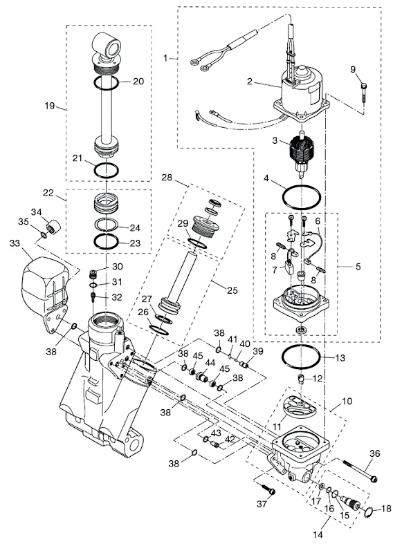End trimkolv Tohatsu