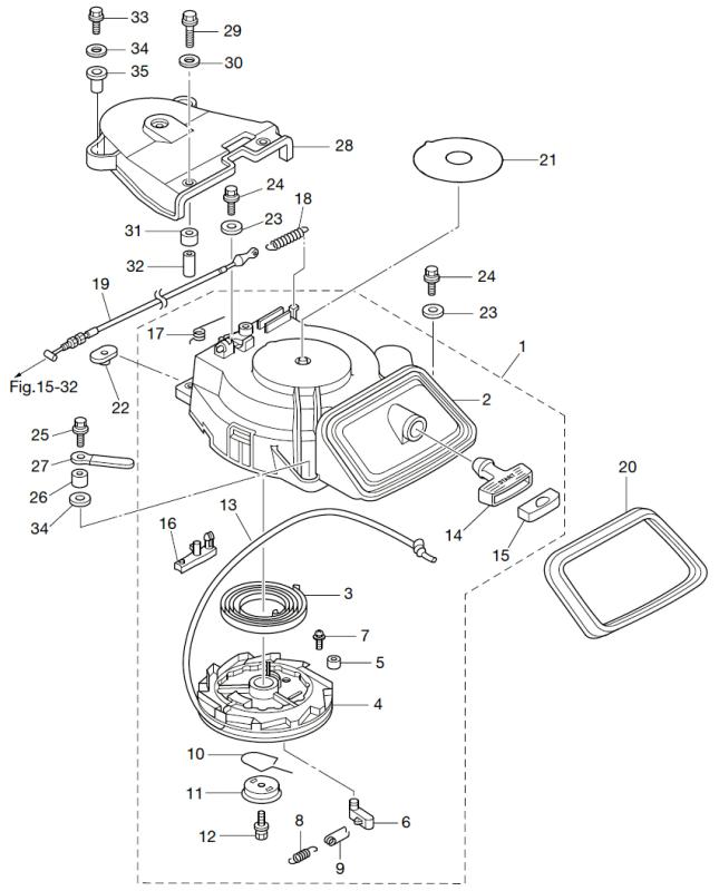 Startapparat Tohatsu