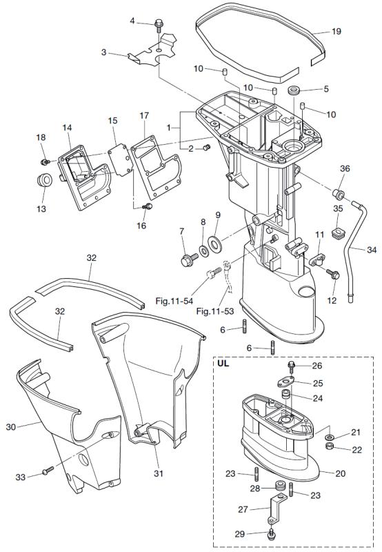 Gummitätning rigg Mercury