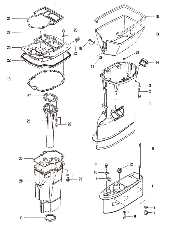 Tätning rigg Mercury