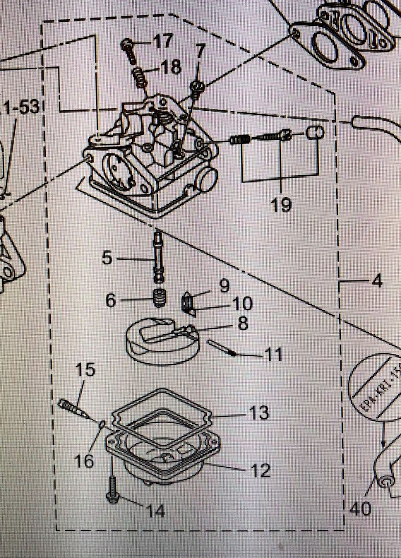 O-ring dräneringsskruv Tohatsu