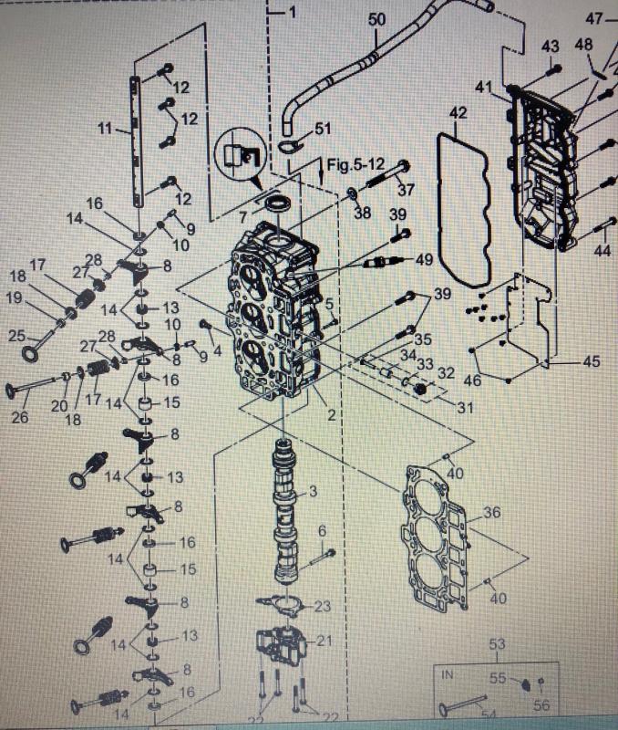 Ventilfjäder Tohatsu
