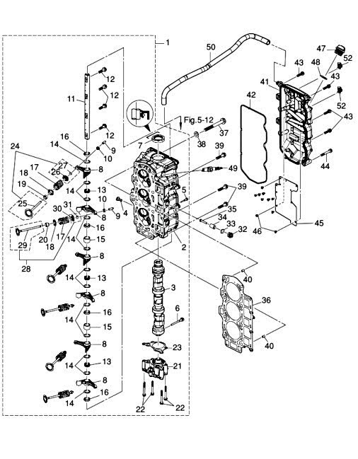 Insugsventil Tohatsu