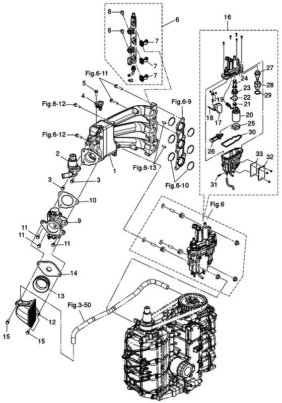 MAP-sensor Tohatsu