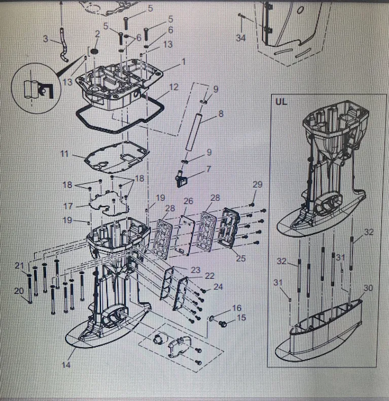 Packning rigg Tohatsu
