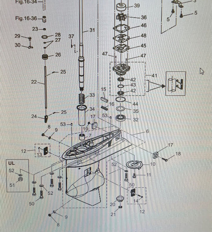Impellertillbehör Tohatsu