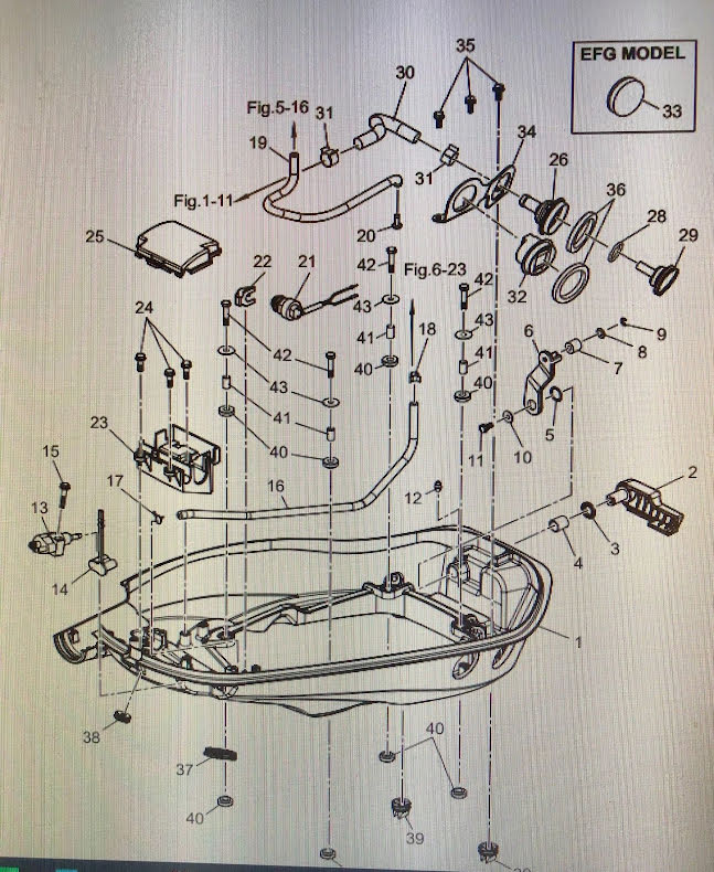 Bussning kåplås Tohatsu