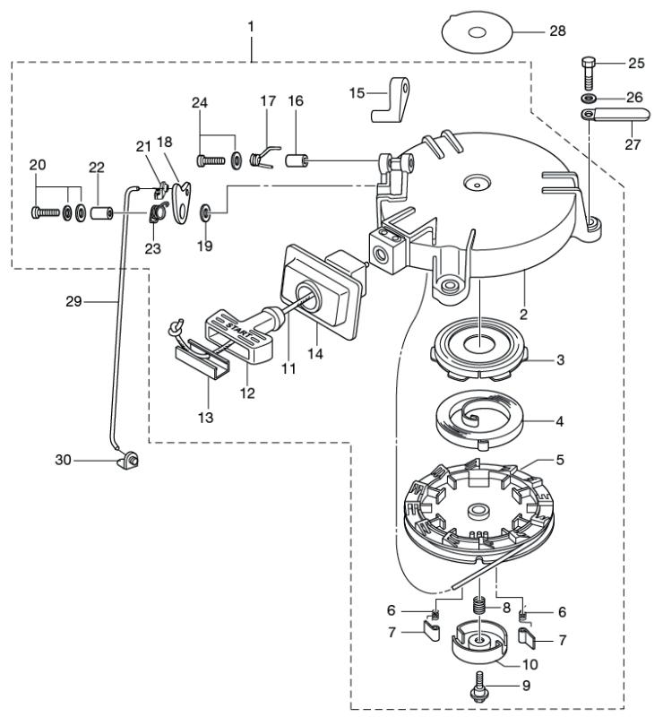 Kam startspärr Mercury