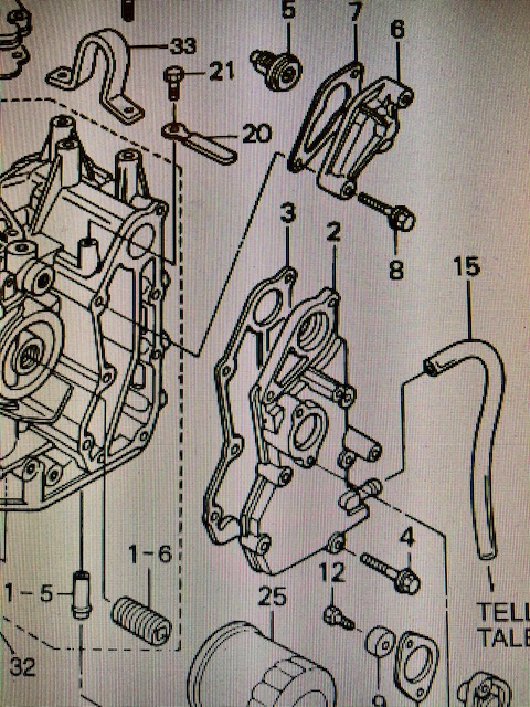 Avgaspackning Mercury
