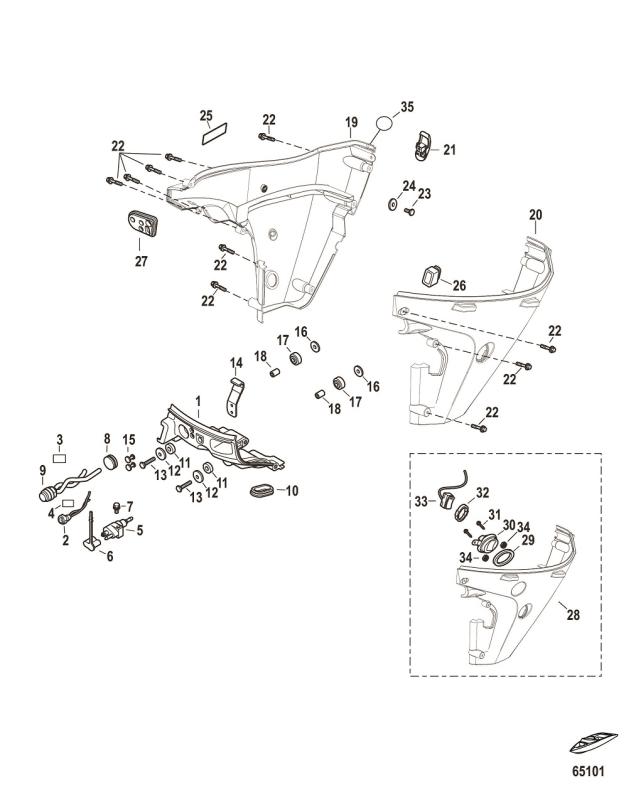 Gummigenomföring Tohatsu