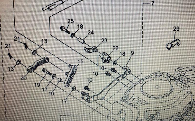Gaslänk inre Tohatsu