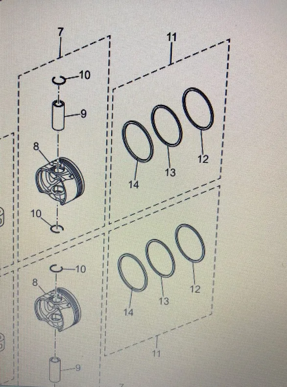 Kolvringsats Tohatsu