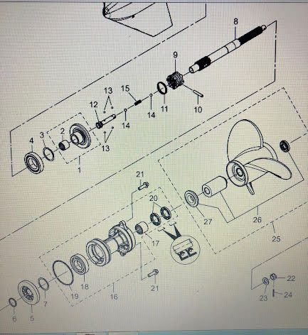 Växelförare Tohatsu