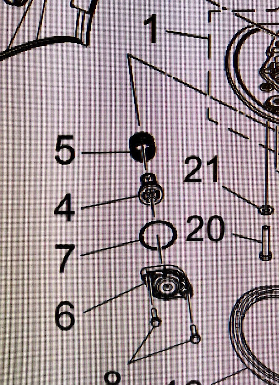 Lock vattentrycksventil Tohatsu