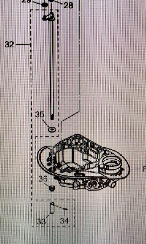 Tätning växelstång Tohatsu