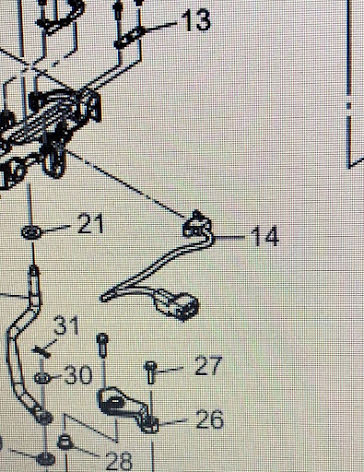 Bleck neutralströmbrytare Tohatsu