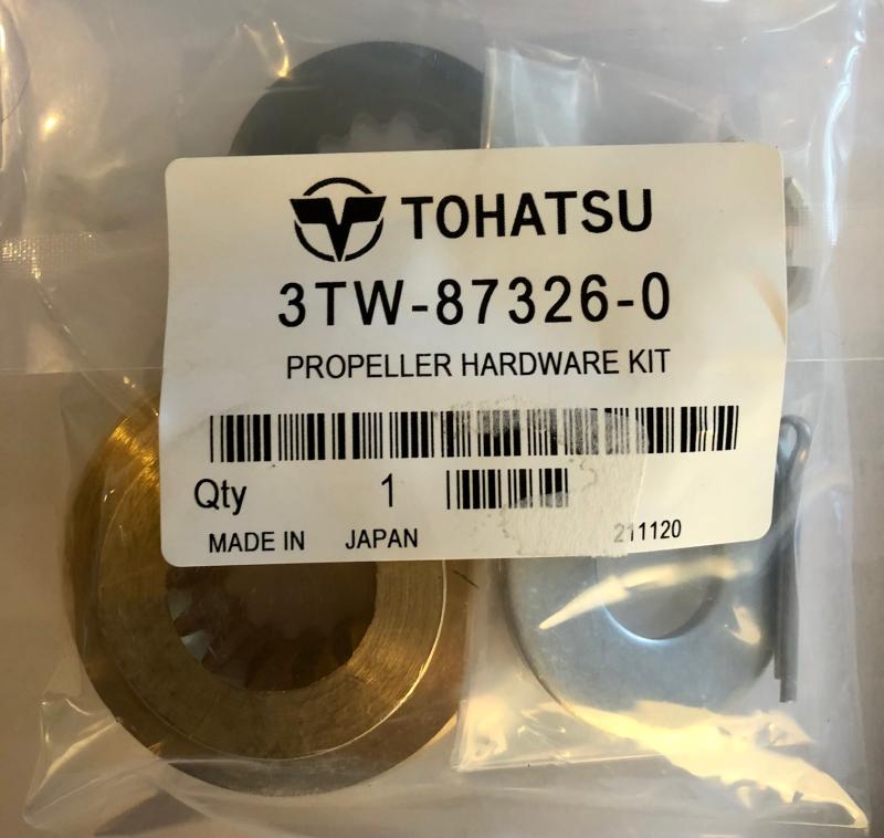 Propellermuttersats Tohatsu