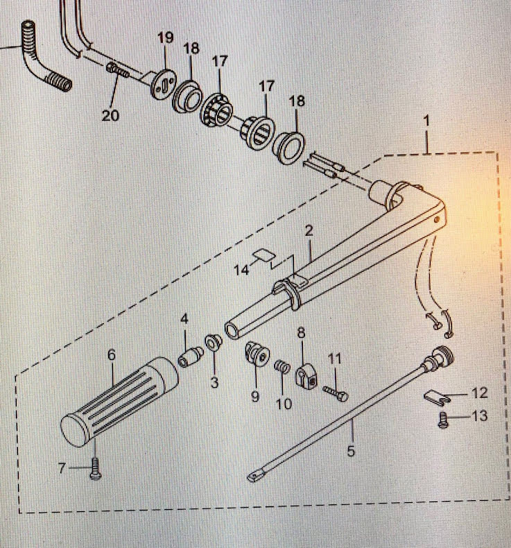 Fjäder rorkult Tohatsu