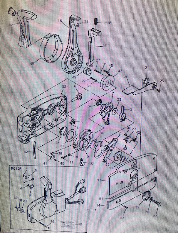 Skruv reglage Tohatsu