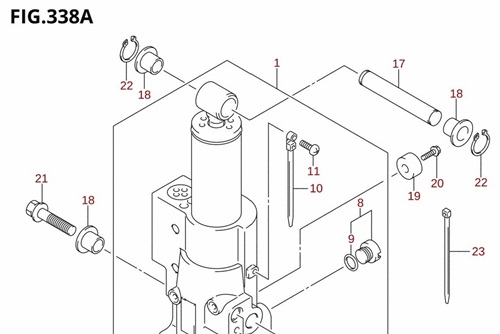 Påfyllningsplugg trim Suzuki
