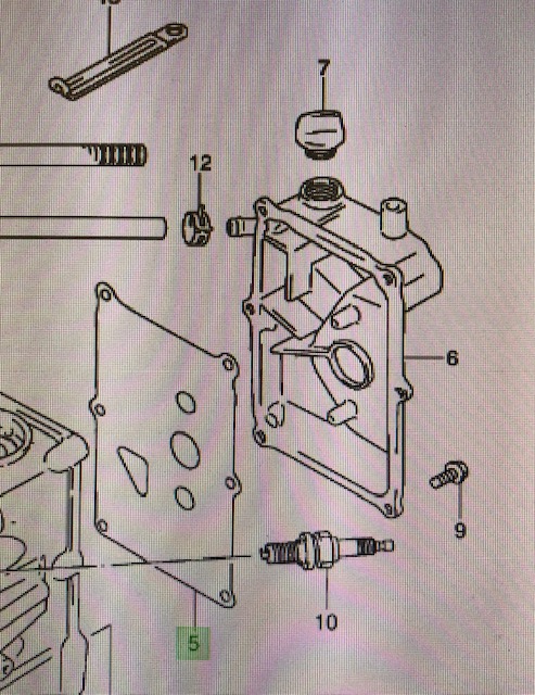 Ventilkåpspackning Suzuki