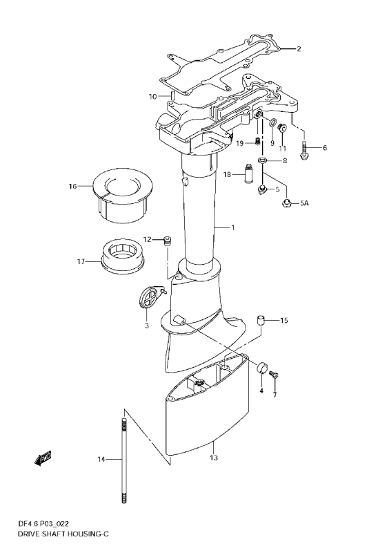 Kylvattenplugg Suzuki