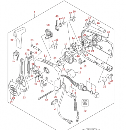 Fjäder reglage Suzuki