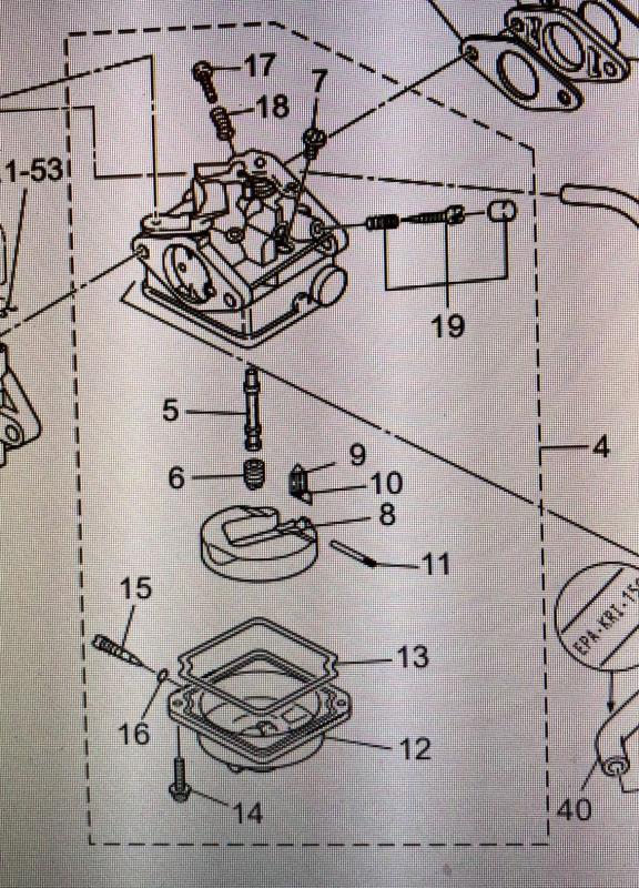 O-ring dräneringsskruv Mercury