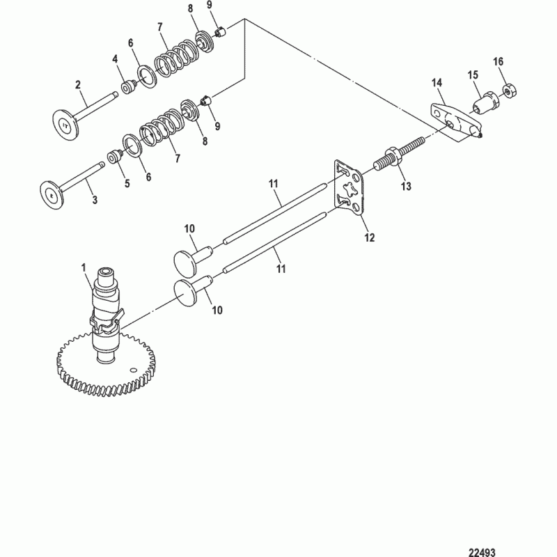 Ventilfjäder Mercury