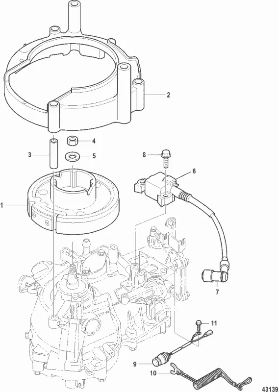 Bricka svänghjulsmutter Tohatsu