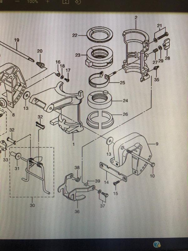 Gummibussning Mercury