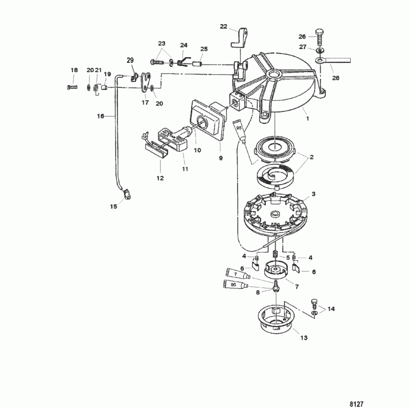 Kam startspärr Mercury