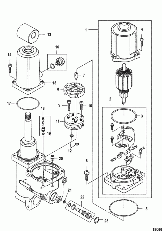 Ventilsats trim Mercury