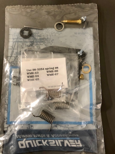 Förgasarreparationssats Mercury