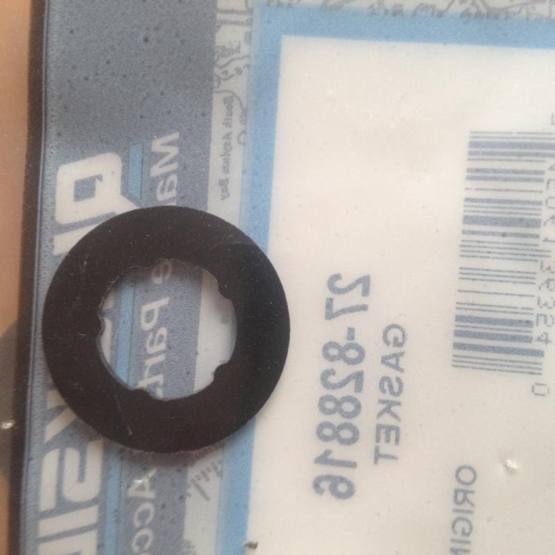 Packning oljedräneringsplugg Mercury