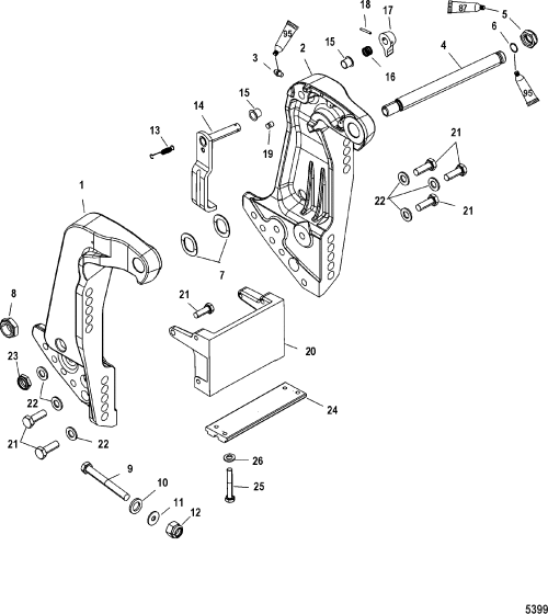 Fjäder rigg Mercury